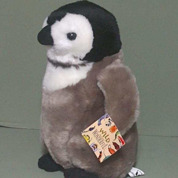 Emperor Penguin Plush Stuffed Animal Toy - Picture 5 of 6